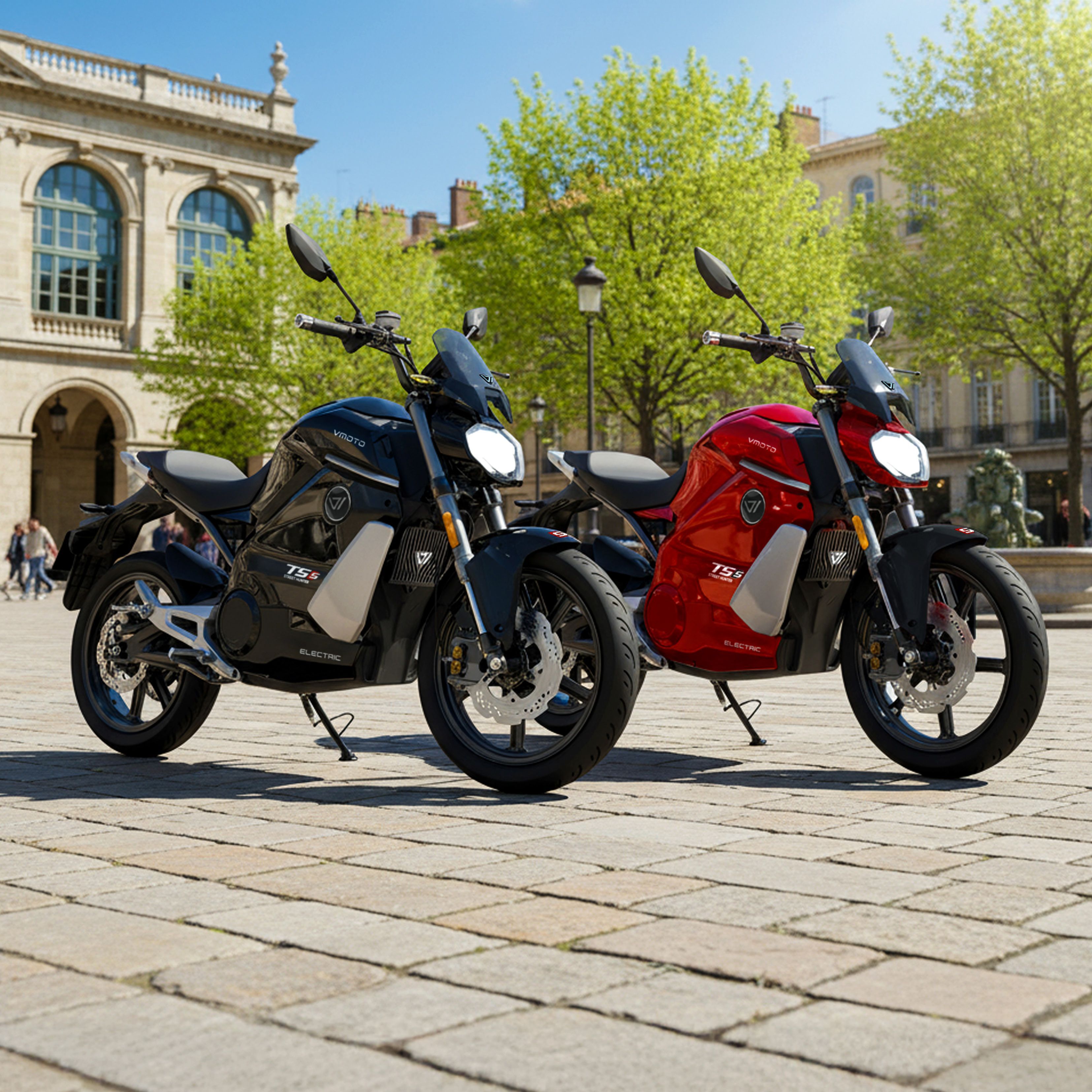 Электромотоцикл Super Soco Street Hunter Pro