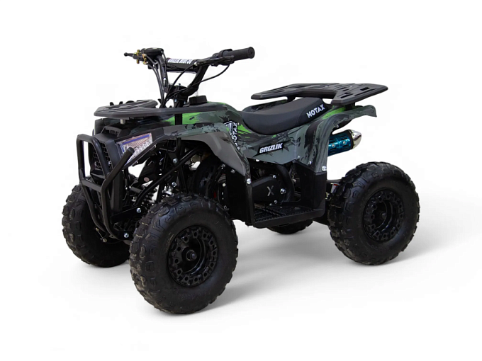 Детский бензиновый квадроцикл MOTAX GRIZLIK MIDI ES BW купить в интернет-магазине ElectronMotors