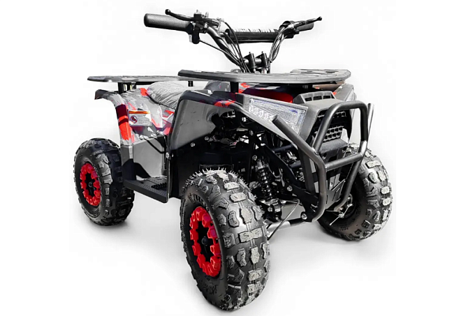 Детский бензиновый квадроцикл MOTAX GRIZLIK MIDI PS BW купить в интернет-магазине ElectronMotors