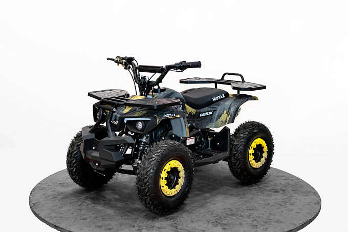 Детский бензиновый квадроцикл MOTAX GRIZLIK MINI ES купить в интернет-магазине ElectronMotors