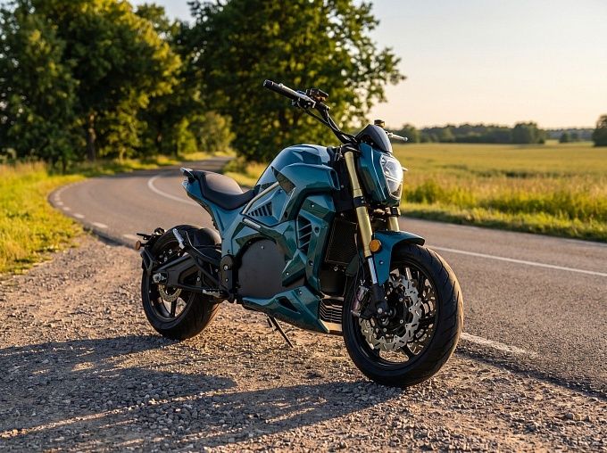 Электромотоцикл Tinbot Diavel Керамический голубой купить в интернет-магазине ElectronMotors