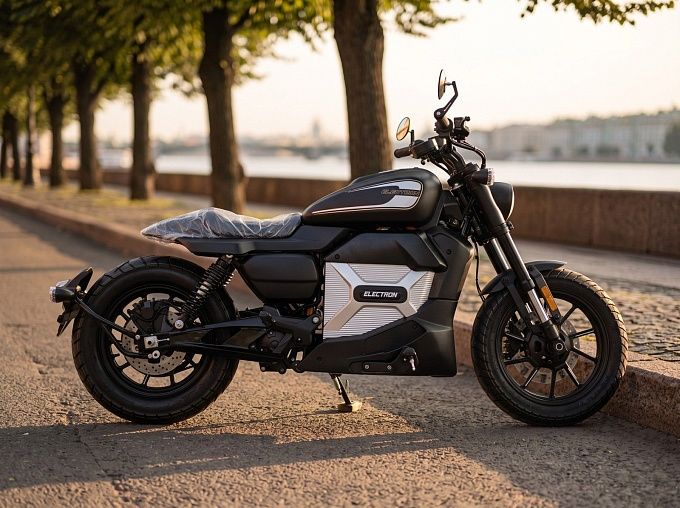 Электромотоцикл ELECTRON 300EV Чёрный купить в интернет-магазине ElectronMotors
