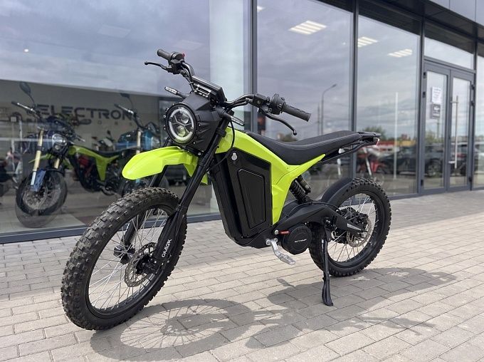 Электромотоцикл BERENBERG Samurai Зелёный купить в интернет-магазине ElectronMotors